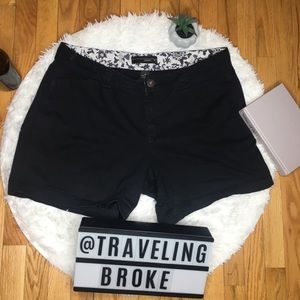 Venezia Black Carpenter Shorts